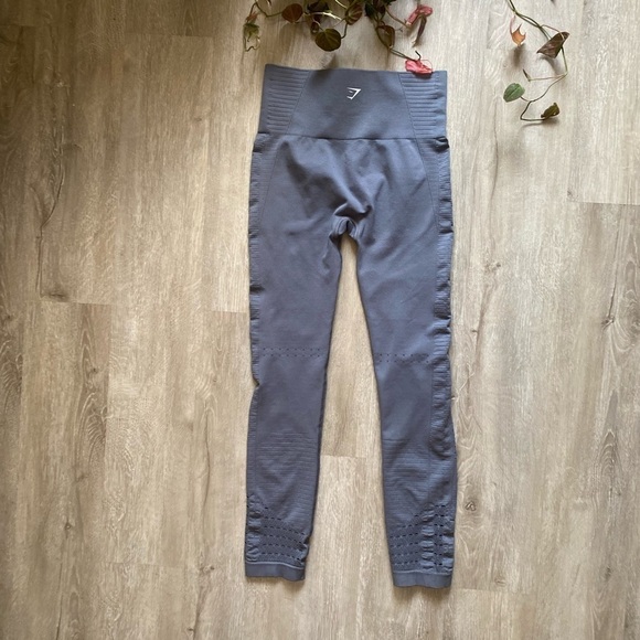 GYMSHARK Gray Seamless Leggings - Picture 4 of 6